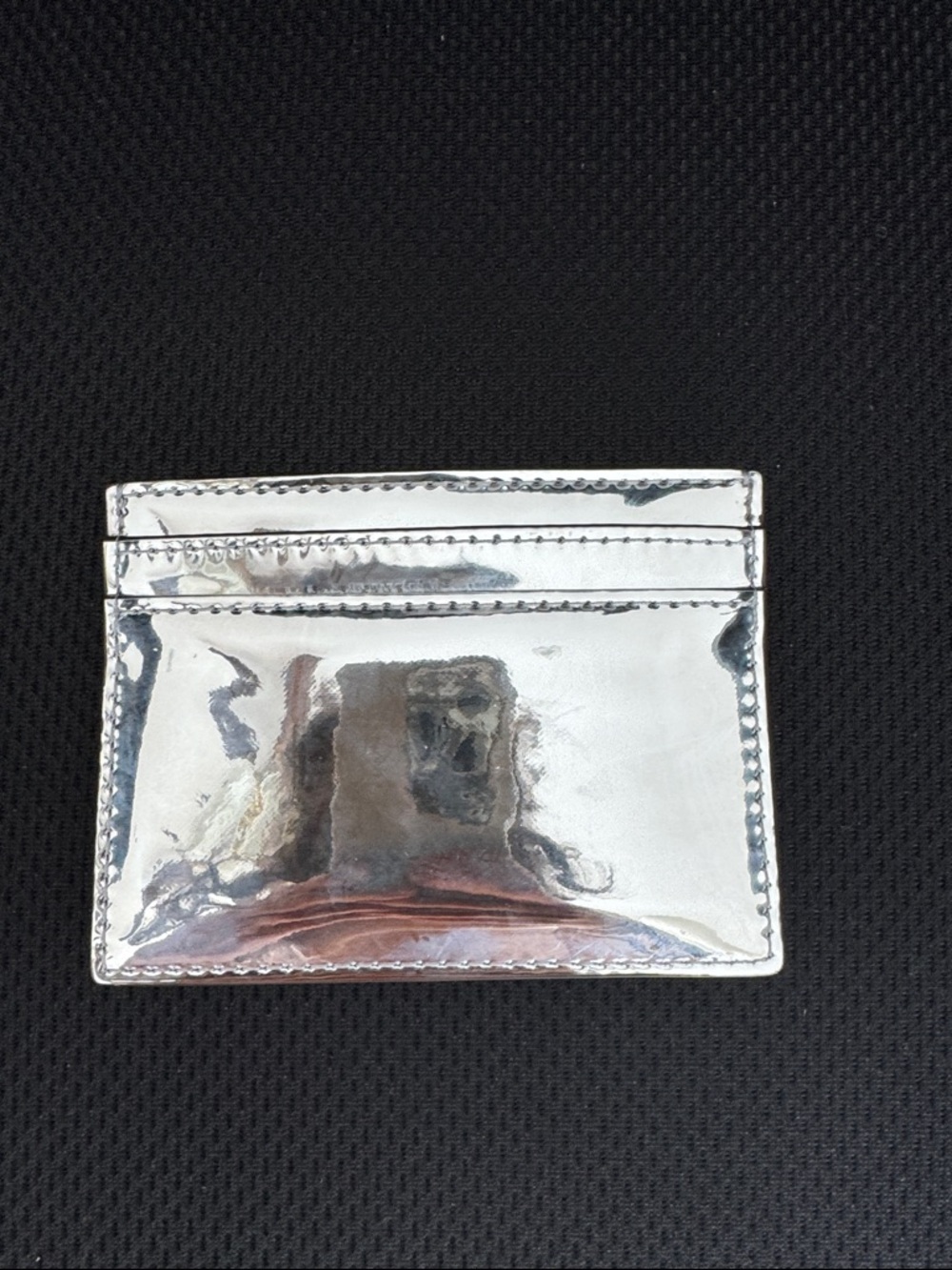 Kate Spade Silver Metallic Card Holder - Picture 3 of 6